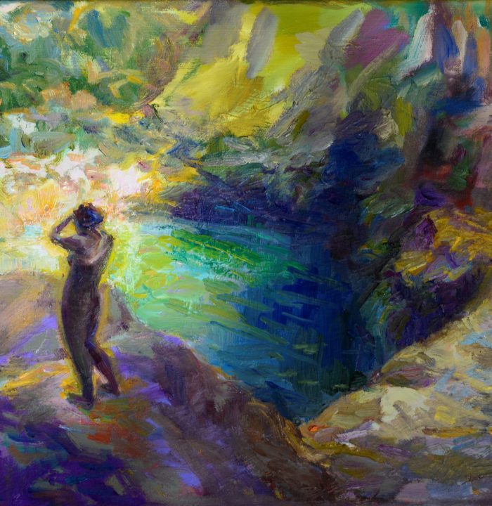 Dizzy Oil Painting